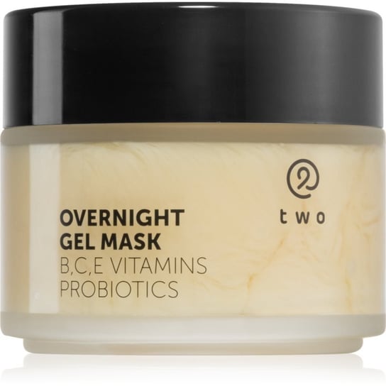two cosmetics Overnight Gel Mask maseczka do twarzy nawilżająco-odżywcza z probiotykami 100 ml Inna marka