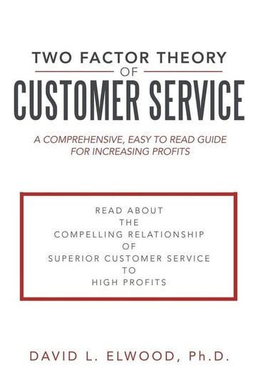 Two Factor Theory of Customer Service Elwood Ph. D. David L.
