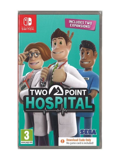 Two Point Hospital Pl - Kod W Pudełku, Nintendo Switch Cenega