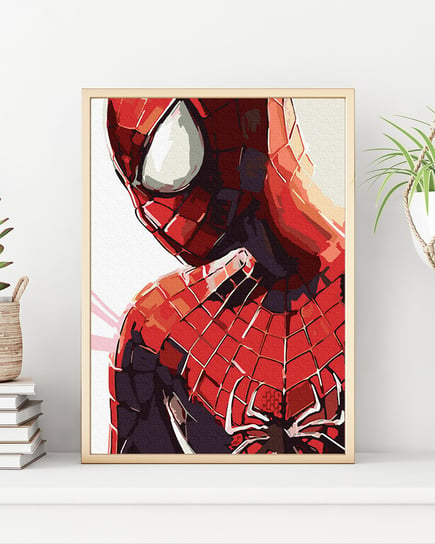 Twoje Hobby, zestaw do malowania po numerach, Spider Man Twoje Hobby