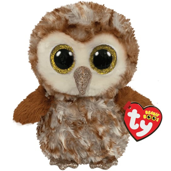 Ty, Beanie Boos, maskotka Percy Sowa, 15 cm Beanie Boos