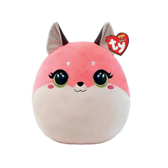 Ty Squish-a-Boos ROXIE, 22 cm, Różowy lisek Meteor