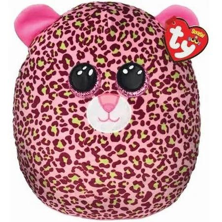 TY Squish-a-Boos różowy leopard - LAINEY, 22 cm - medium 39299 Ty