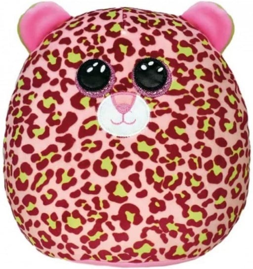 Ty Squish-a-Boos różowy leopard - LAINEY, 30 cm - Large Ty