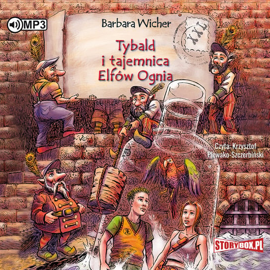 Tybald i tajemnica Elfów Ognia Wicher Barbara