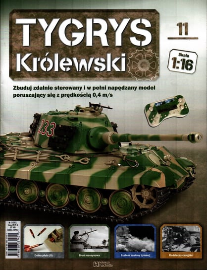 Tygrys Królewski Kolekcja Nr 11 Hachette Polska Sp. z o.o.