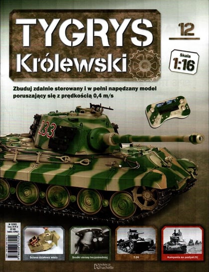 Tygrys Królewski Kolekcja Nr 12 Hachette Polska Sp. z o.o.