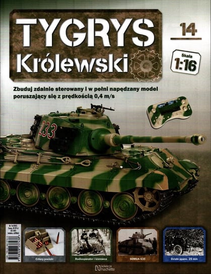 Tygrys Królewski Kolekcja Nr 14 Hachette Polska Sp. z o.o.