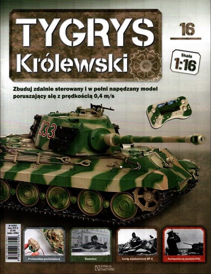 Tygrys Królewski Kolekcja Nr 16 Hachette Polska Sp. z o.o.