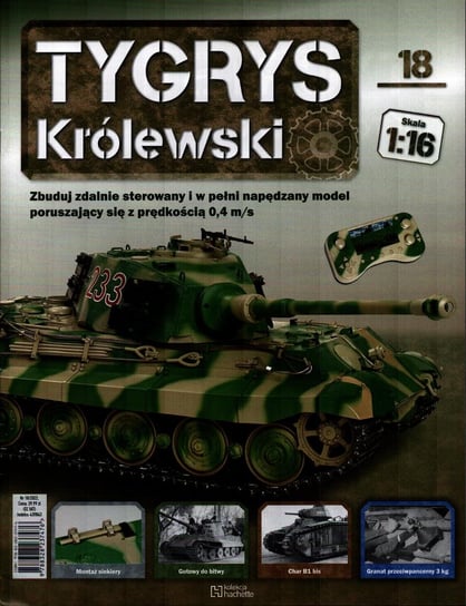Tygrys Królewski Kolekcja Nr 18 Hachette Polska Sp. z o.o.