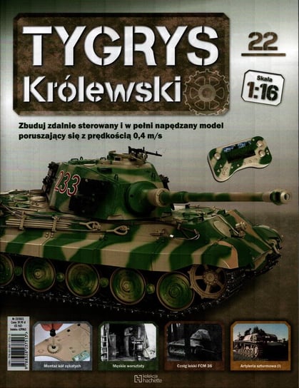 Tygrys Królewski Kolekcja Nr 22 Hachette Polska Sp. z o.o.