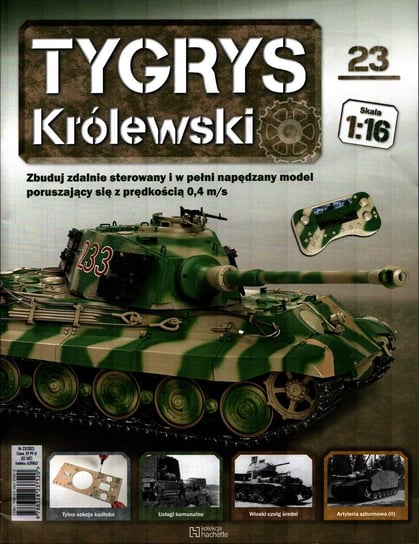 Tygrys Królewski Kolekcja Nr 23 Hachette Polska Sp. z o.o.