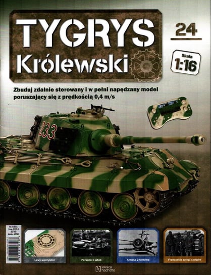 Tygrys Królewski Kolekcja Nr 24 Hachette Polska Sp. z o.o.