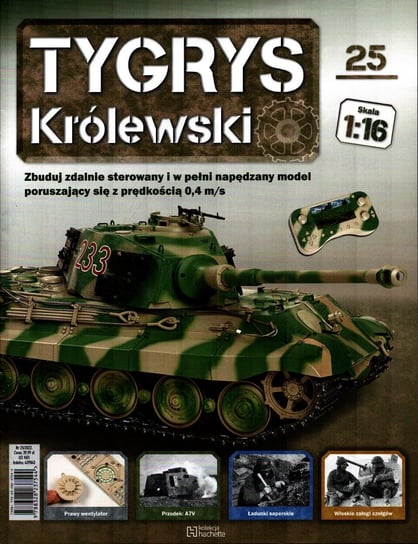 Tygrys Królewski Kolekcja Nr 25 Hachette Polska Sp. z o.o.
