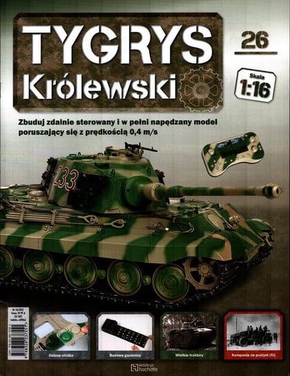 Tygrys Królewski Kolekcja Nr 26 Hachette Polska Sp. z o.o.