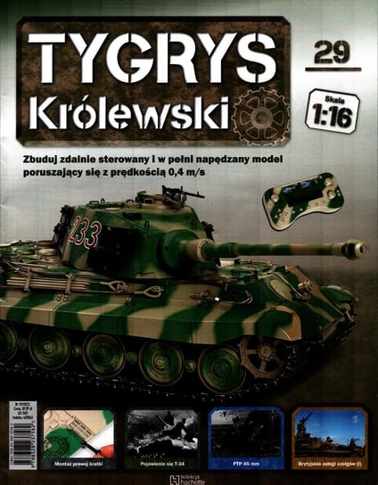 Tygrys Królewski Kolekcja Nr 29 Hachette Polska Sp. z o.o.