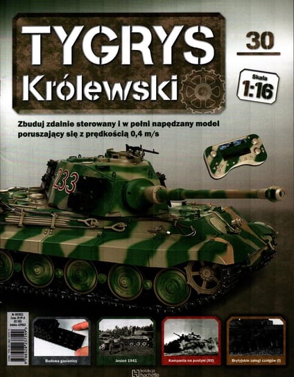 Tygrys Królewski Kolekcja Nr 30 Hachette Polska Sp. z o.o.
