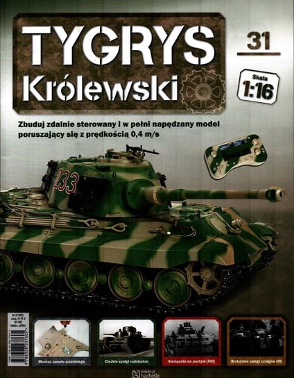 Tygrys Królewski Kolekcja Nr 31 Hachette Polska Sp. z o.o.