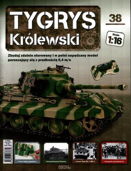 Tygrys Królewski Kolekcja Nr 38 Hachette Polska Sp. z o.o.