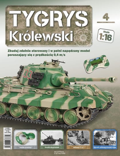 Tygrys Królewski Kolekcja Nr 4 Hachette Polska Sp. z o.o.