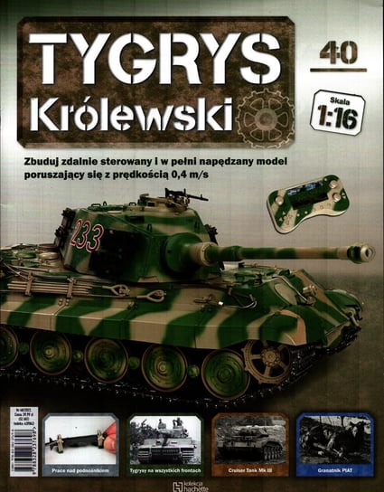 Tygrys Królewski Kolekcja Nr 40 Hachette Polska Sp. z o.o.
