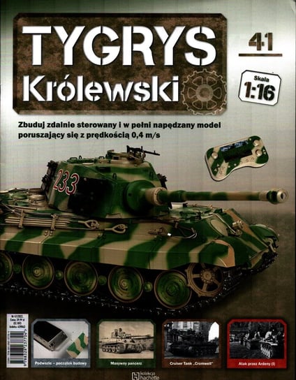 Tygrys Królewski Kolekcja Nr 41 Hachette Polska Sp. z o.o.