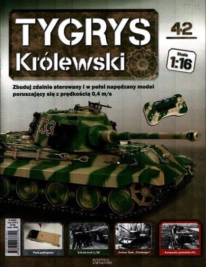 Tygrys Królewski Kolekcja Nr 42 Hachette Polska Sp. z o.o.