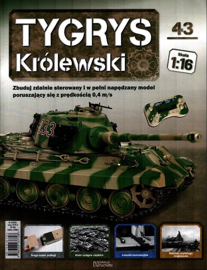 Tygrys Królewski Kolekcja Nr 43 Hachette Polska Sp. z o.o.