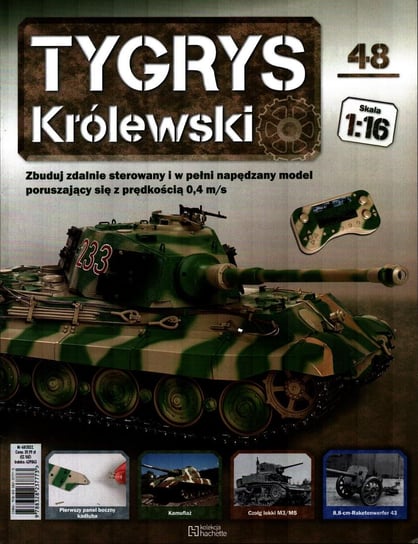 Tygrys Królewski Kolekcja Nr 48 Hachette Polska Sp. z o.o.