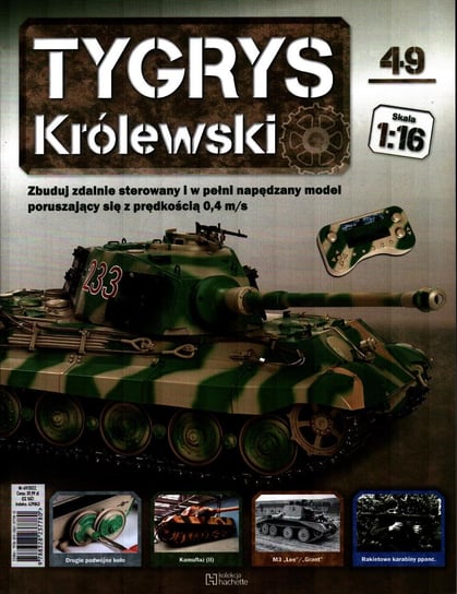 Tygrys Królewski Kolekcja Nr 49 Hachette Polska Sp. z o.o.