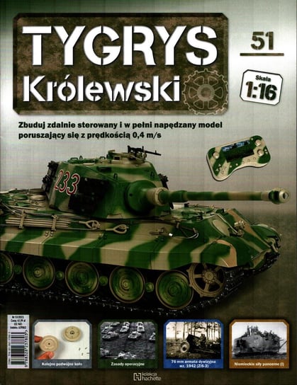 Tygrys Królewski Kolekcja Nr 51 Hachette Polska Sp. z o.o.