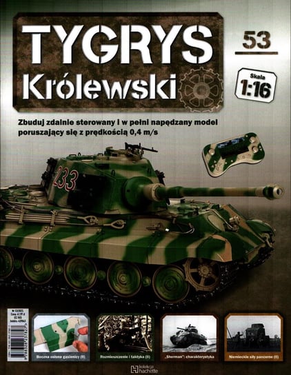 Tygrys Królewski Kolekcja Nr 53 Hachette Polska Sp. z o.o.