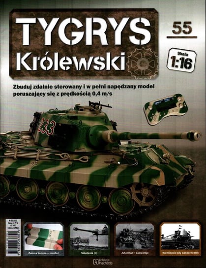 Tygrys Królewski Kolekcja Nr 55 Hachette Polska Sp. z o.o.
