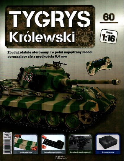 Tygrys Królewski Kolekcja Nr 60 Hachette Polska Sp. z o.o.