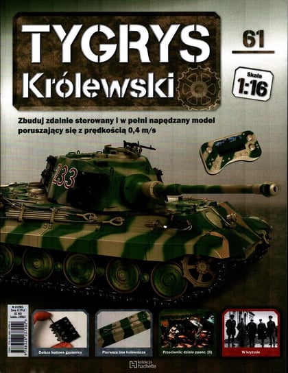 Tygrys Królewski Kolekcja Nr 61 Hachette Polska Sp. z o.o.