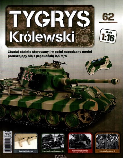Tygrys Królewski Kolekcja Nr 62 Hachette Polska Sp. z o.o.