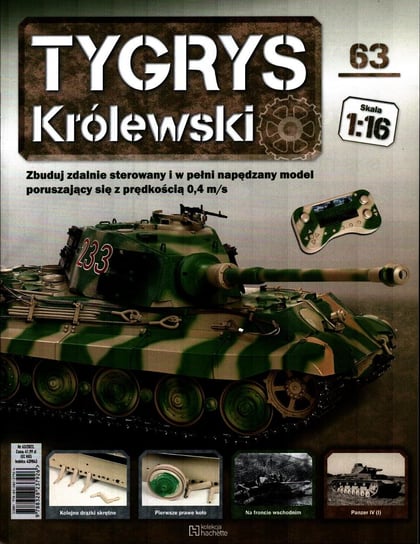 Tygrys Królewski Kolekcja Nr 63 Hachette Polska Sp. z o.o.