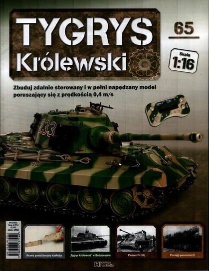 Tygrys Królewski Kolekcja Nr 65 Hachette Polska Sp. z o.o.