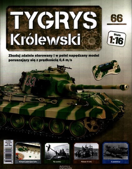 Tygrys Królewski Kolekcja Nr 66 Hachette Polska Sp. z o.o.