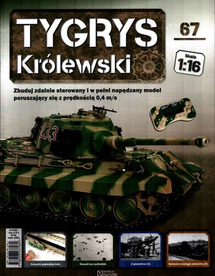 Tygrys Królewski Kolekcja Nr 67 Hachette Polska Sp. z o.o.