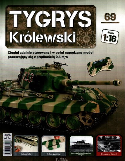 Tygrys Królewski Kolekcja Nr 69 Hachette Polska Sp. z o.o.
