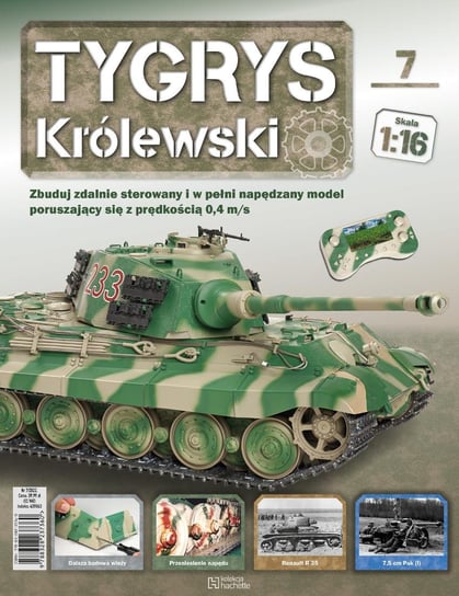 Tygrys Królewski Kolekcja Nr 7 Hachette Polska Sp. z o.o.