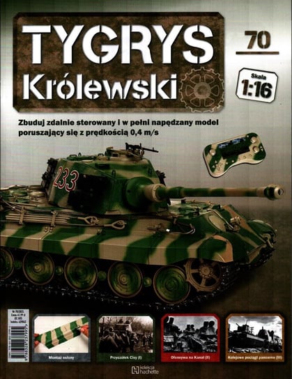 Tygrys Królewski Kolekcja Nr 70 Hachette Polska Sp. z o.o.