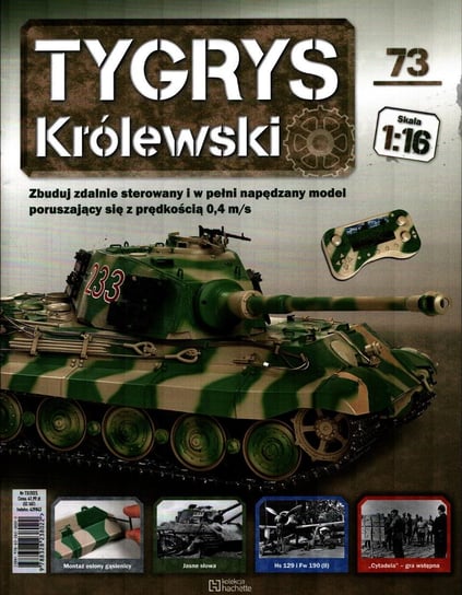 Tygrys Królewski Kolekcja Nr 73 Hachette Polska Sp. z o.o.