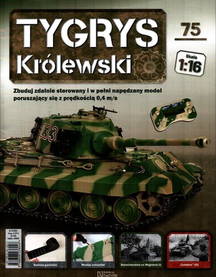 Tygrys Królewski Kolekcja Nr 75 Hachette Polska Sp. z o.o.