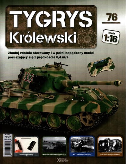 Tygrys Królewski Kolekcja Nr 76 Hachette Polska Sp. z o.o.