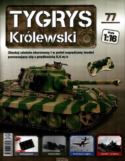 Tygrys Królewski Kolekcja Nr 77 Hachette Polska Sp. z o.o.