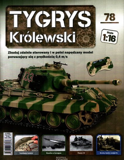 Tygrys Królewski Kolekcja Nr 78 Hachette Polska Sp. z o.o.