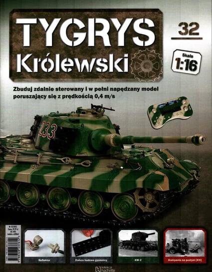 Tygrys Królewski Kolekcja Tom 32 Hachette Polska Sp. z o.o.