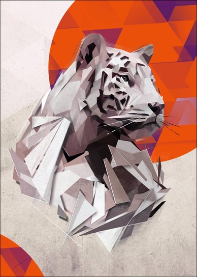 Tygrys - plakat 21x29,7 cm / AAALOE Inna marka